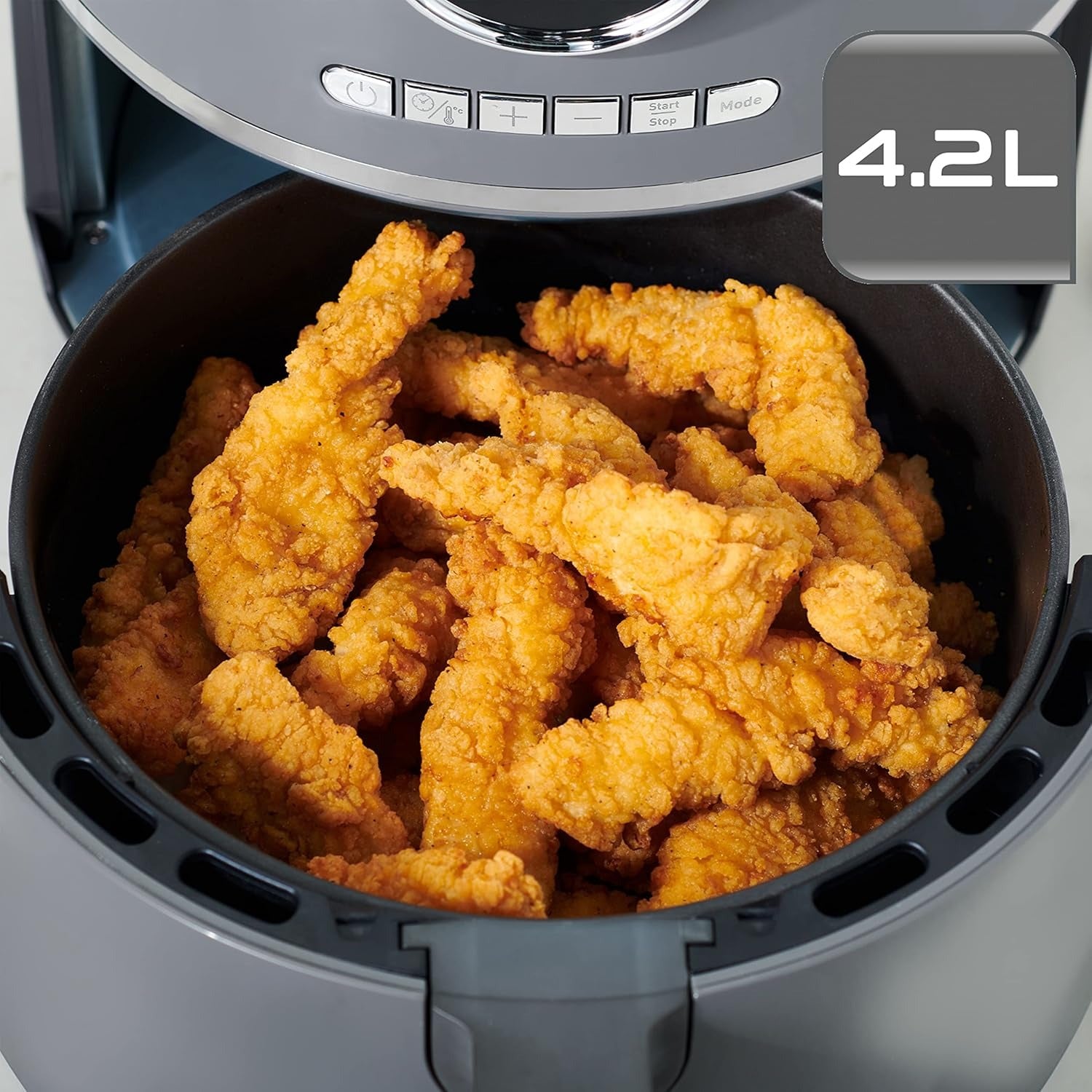 Tefal Ultra Digital Air Fryer- 4.2 Liter- 1600 Watt- Charcoal Grey - EY111B15