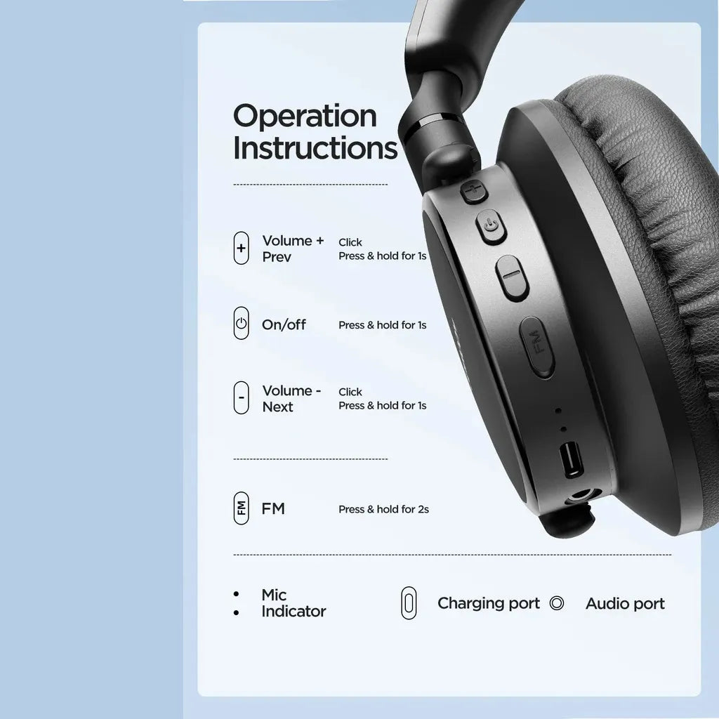 JoyROOM Wireless Headphone JR-OH1