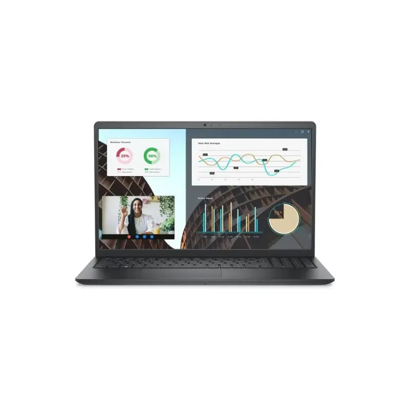 Dell Vostro 3530 Laptop, Intel Core i5-1334U, 512GB SSD, 8GB RAM, 15.6 Inch FHD Display, Intel UHD Graphics, Ubuntu - Black