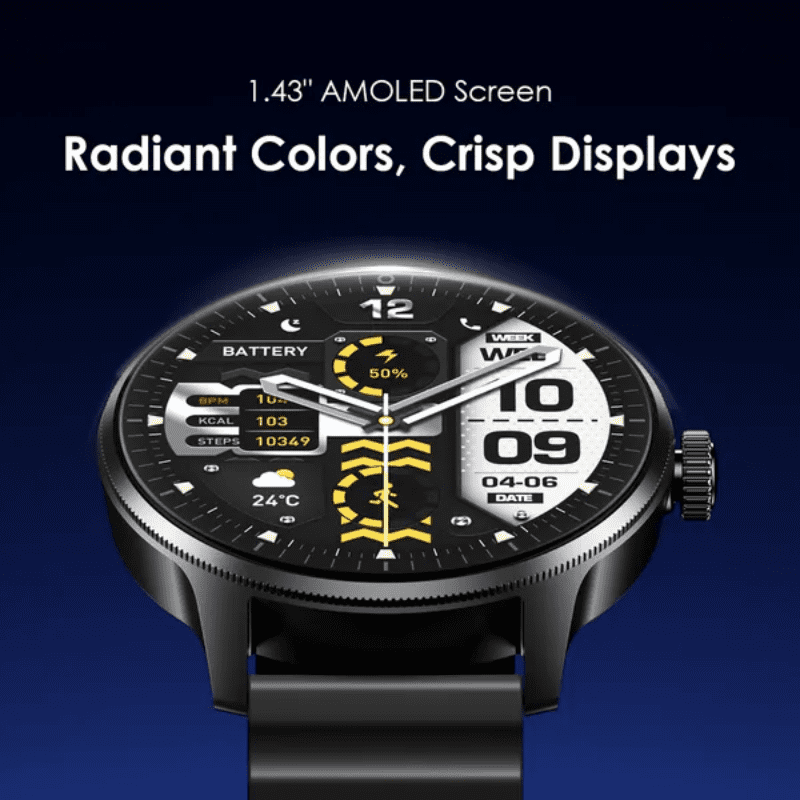oraimo Watch OSW 830 Smart Watch Black