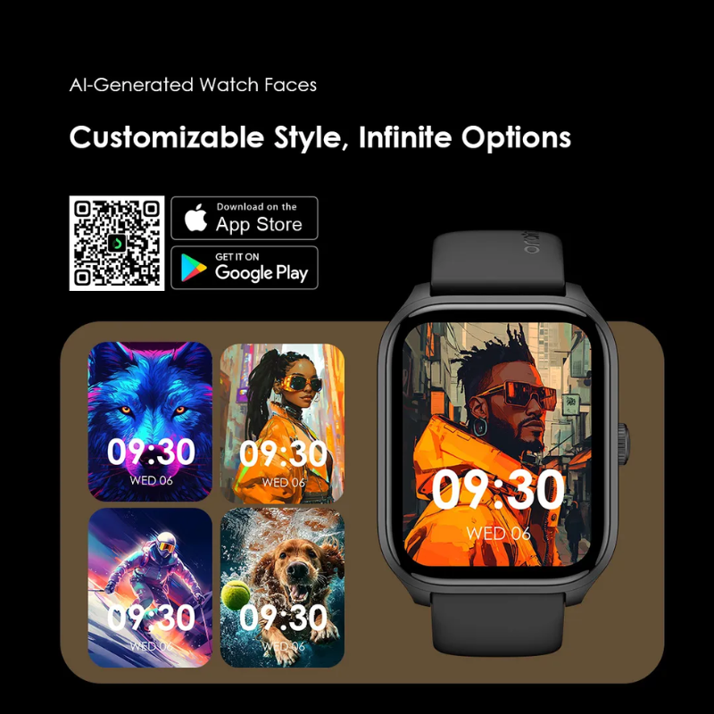 smart watch oraimo osw 804 Black