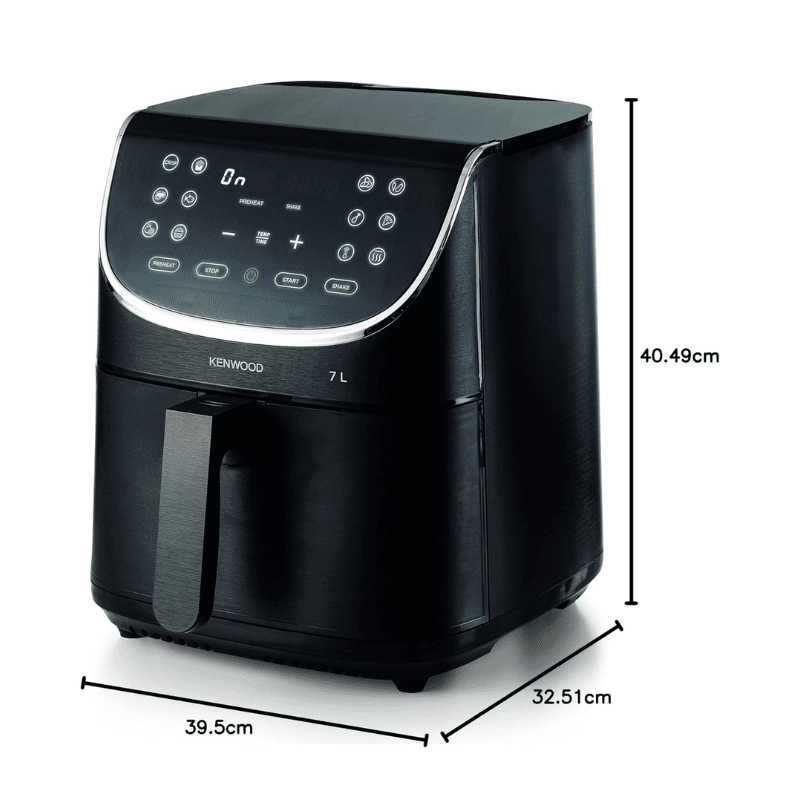 Kenwood 7-liter fryer- black- model HFP80