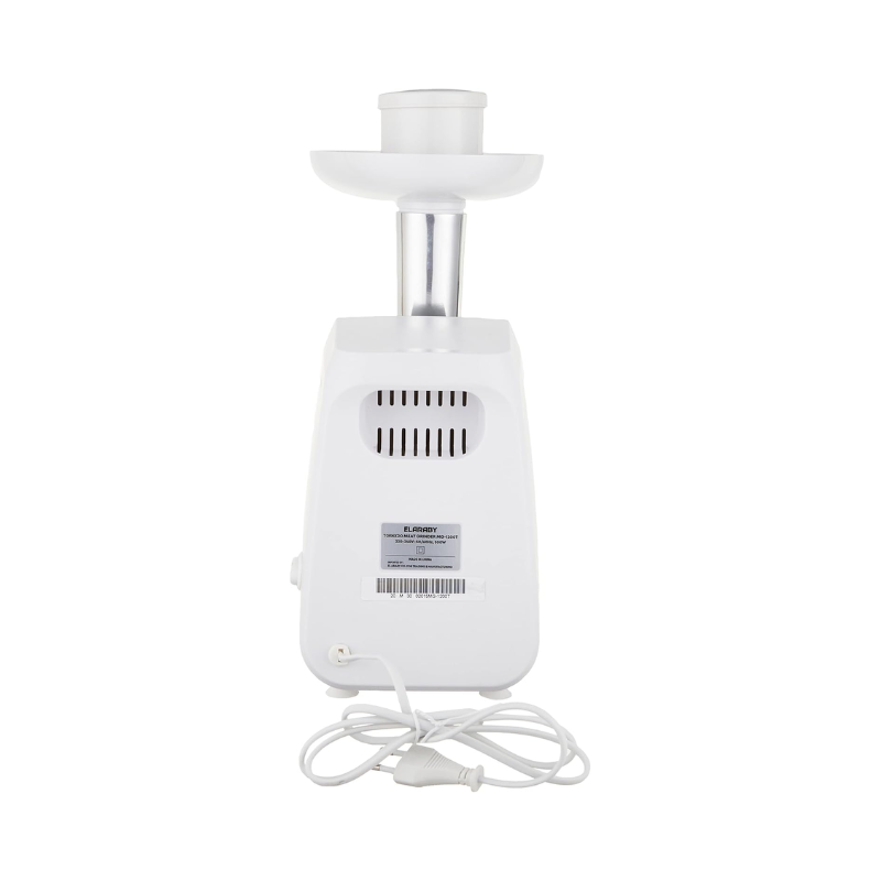 Tornado meat grinder 1200 watt stainless discs turbo speed white mg-1200t