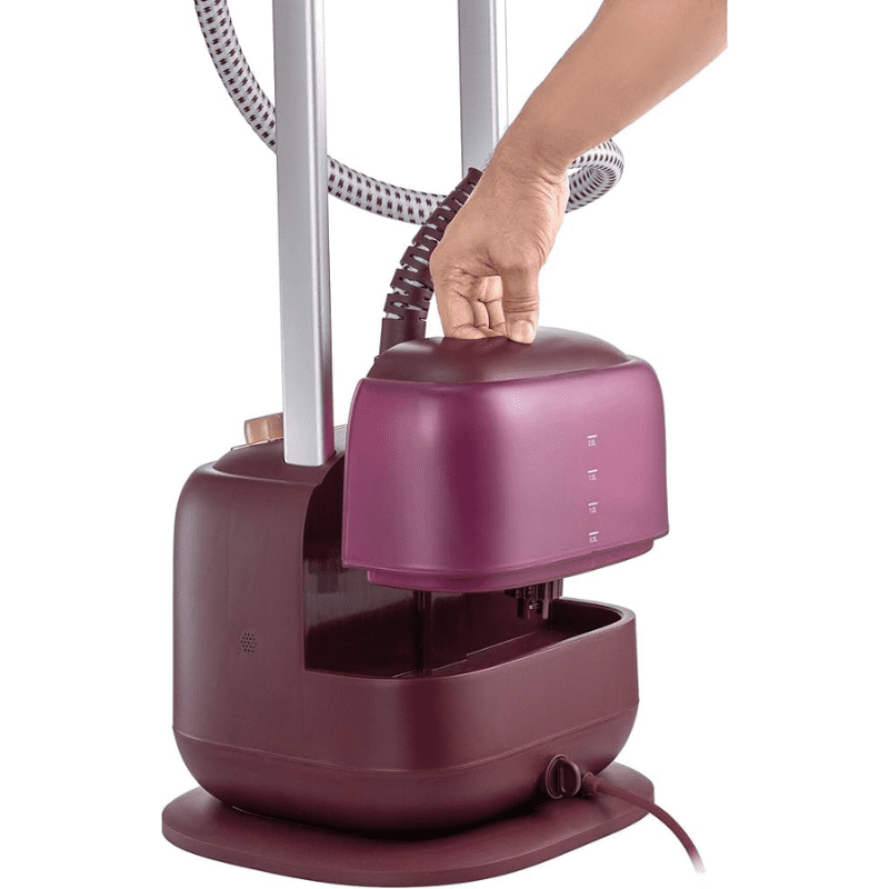 Black &amp; Decker Vertical Digital Garment- Steamer- Twin Pole- 2400W- 10 Levels GSTD2450-B5