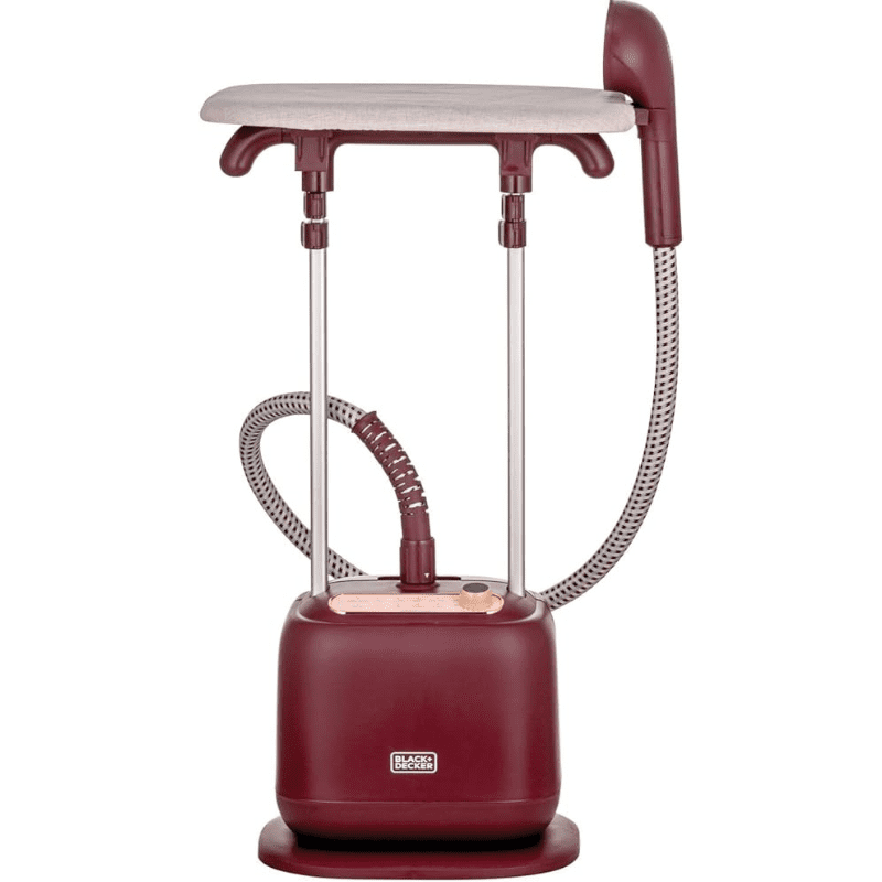 Black &amp; Decker Vertical Digital Garment- Steamer- Twin Pole- 2400W- 10 Levels GSTD2450-B5