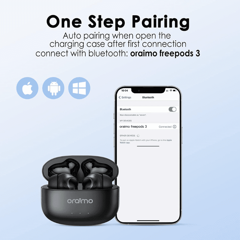 Oraimo TWS Earphone OEBE104DC  Black
