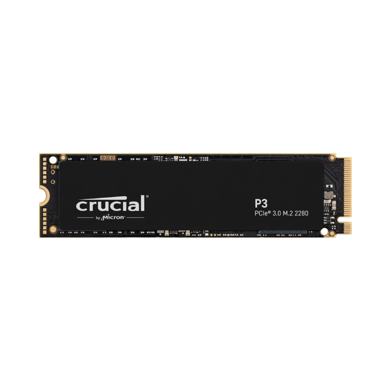 Crucial SSD Storage 500GB NVMe M.2 P3