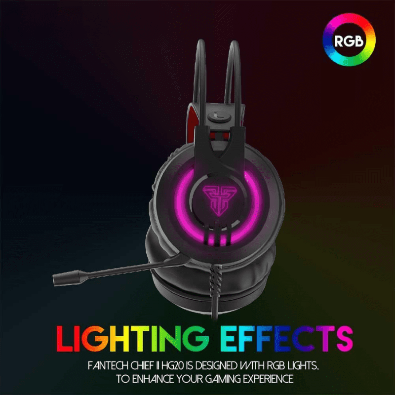 GAMING HEADSET FANTECH HG20 Chief II RGB Gaming Headset