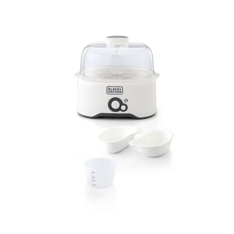 Black &amp; Decker Egg Cooker - 6 Eggs Eg200-B5