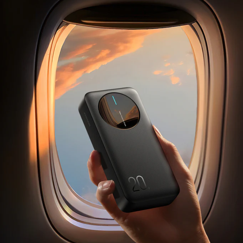 JoyRoom Power Bank 2.4A LED 20000mAh Black JR PBF14