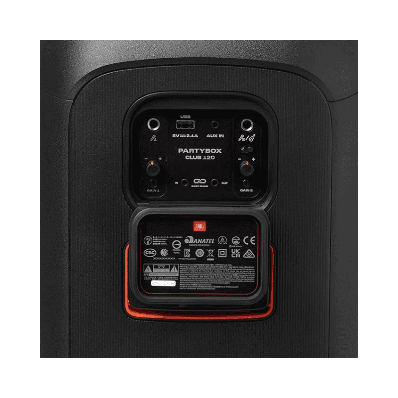 JBL PartyBox Club 120 Portable Bluetooth Speaker - Black