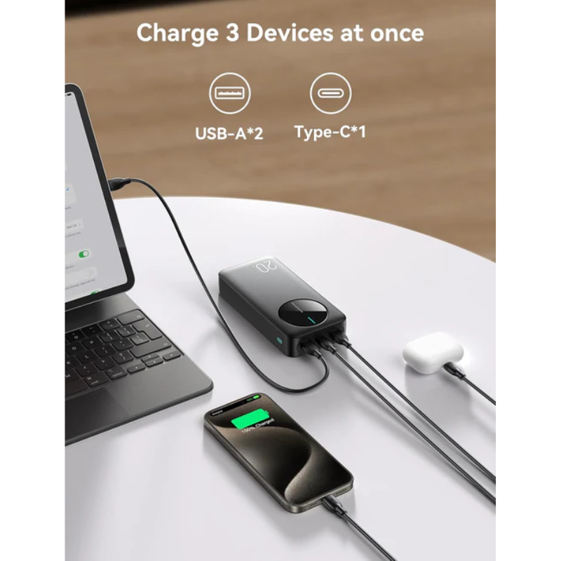 JOYROOM Power Bank 20000mAh 2.4A LED JR-PBF14