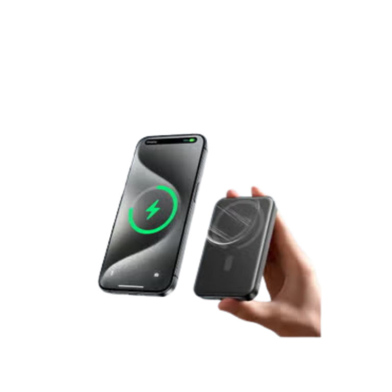 JoyRoom Power Bank 20W Mini Magnetic Wireless 5000mAh Black JR-W020 Mini
