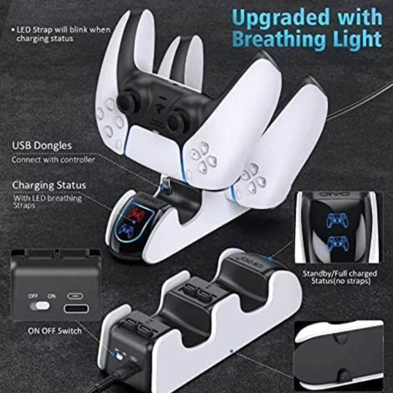  شاحن يد تحكم JoyPad P5 P5207 من سكوت
