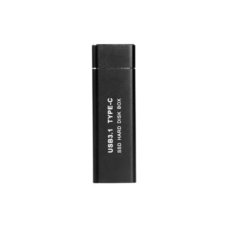 حافظة M2 SSD NVMe M2-4 USB 3.0 إلى Type-C باللون الأسود