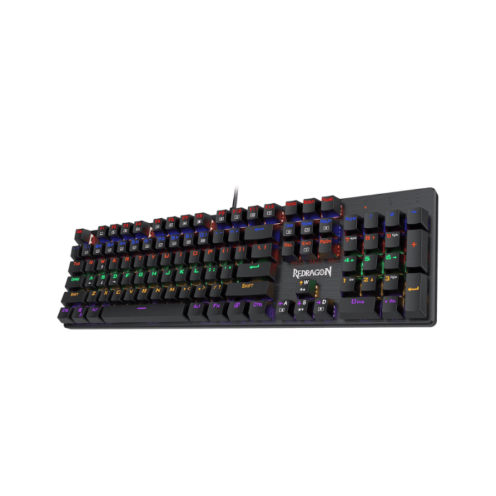 REDRAGON K608 Rainbow Keyboard - Red Switch