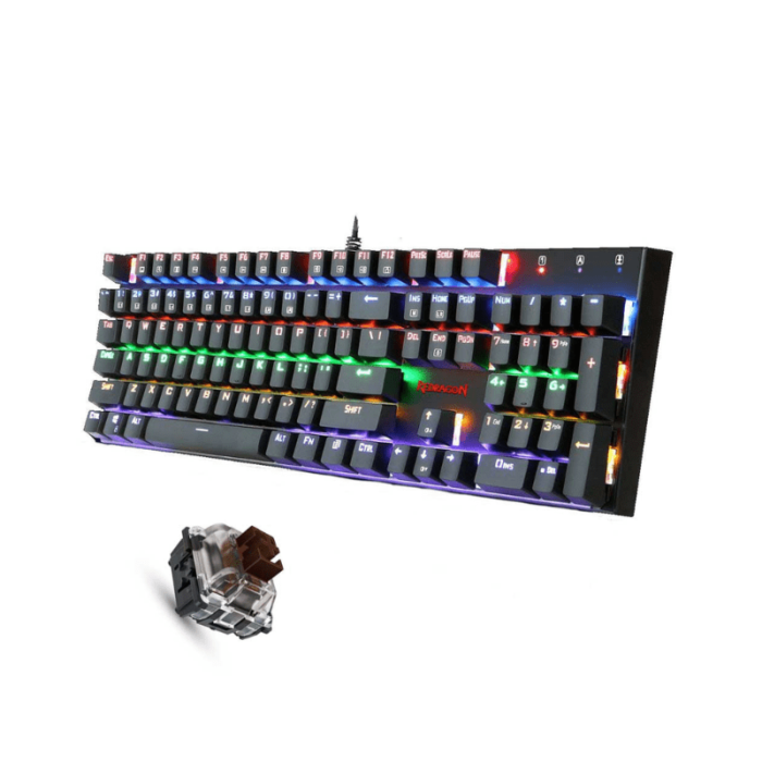 Redragon K565 Rudra Rainbow Mechanical Gaming Keyboard