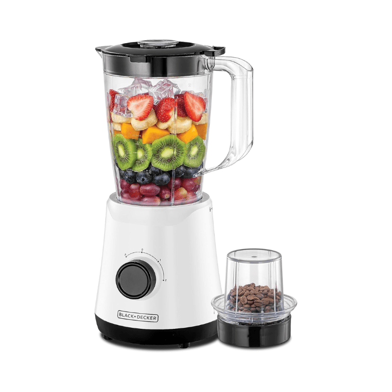 Black & Decker 500W 1.5L Blender withGrinder Mill - BX520-B5