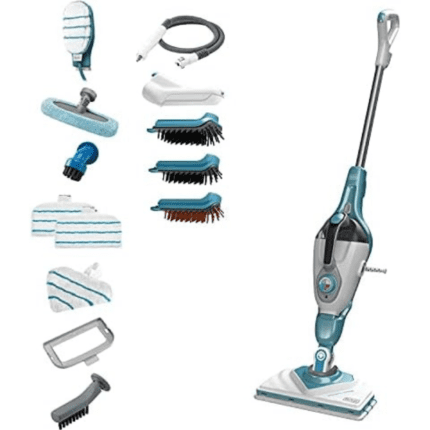 Black & Decker Steam Cleaner Mop - Delta Head, 1600W, BHSM1610DSM-GB