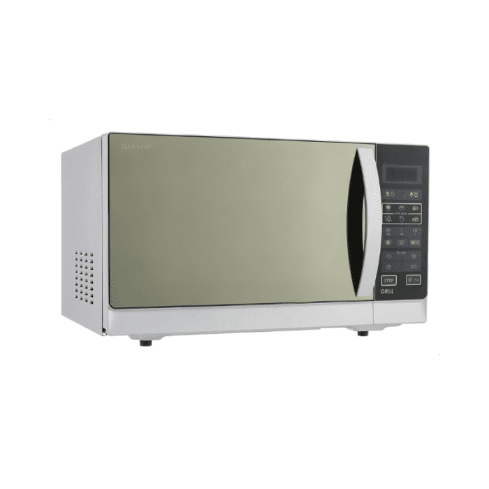 Sharp microwave grill 25 litre 900 watt r-750mr(s)