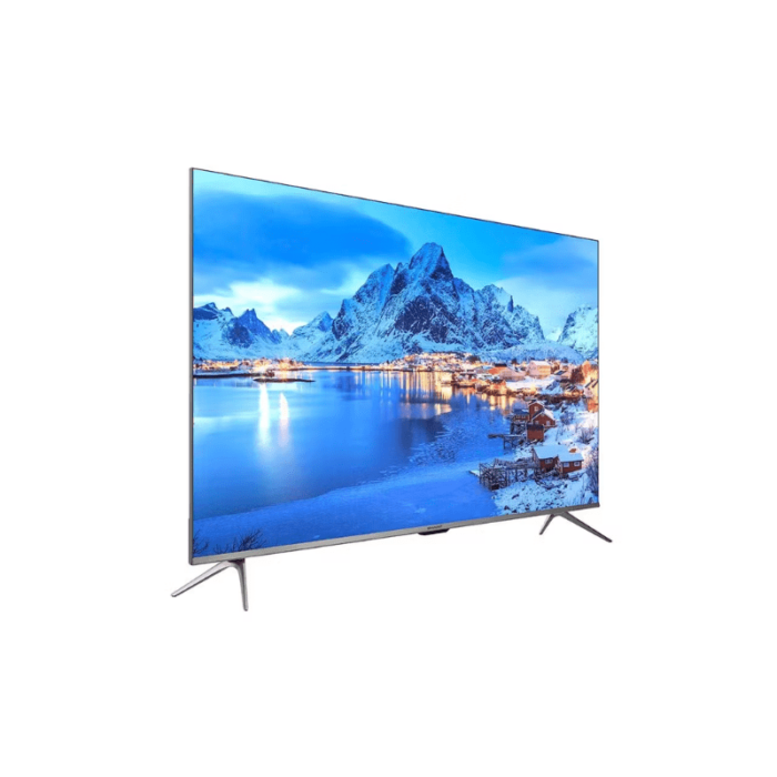 Sharp 4k smart frameless tv 50 inch android inputs 4t-c50dl6ex