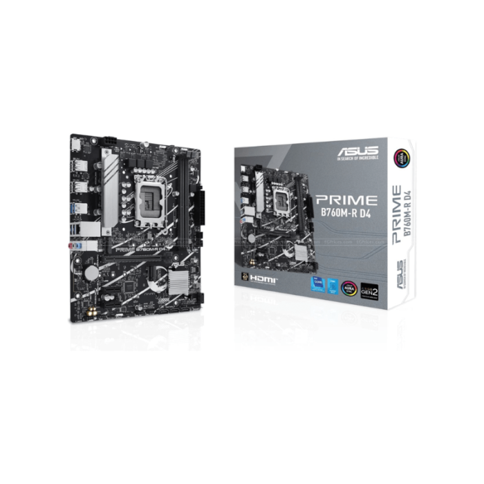 Asus Prime B760M R D4 Motherboard - Image 1