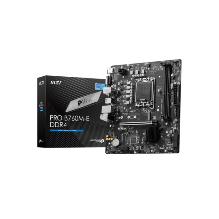 MSI B760M-E Pro DDR4 Motherboard - Image 1