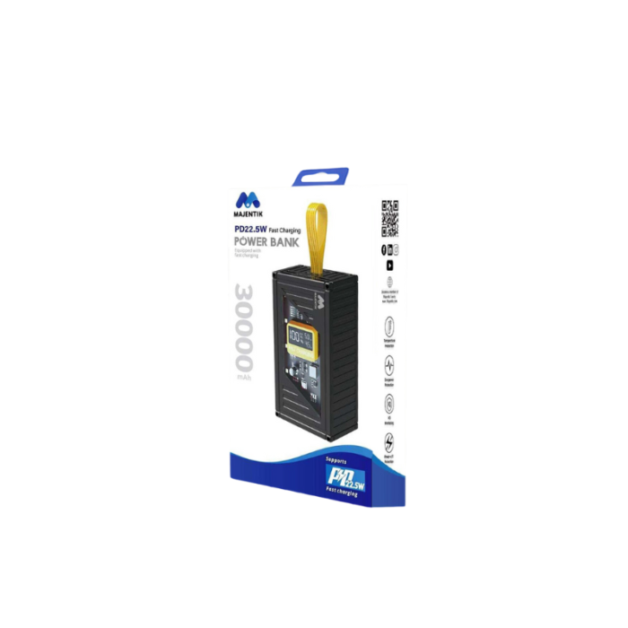 Majentik Power Bank PD 22.5W Fast Charging - 30000mAh, MJ-12 - Image 2