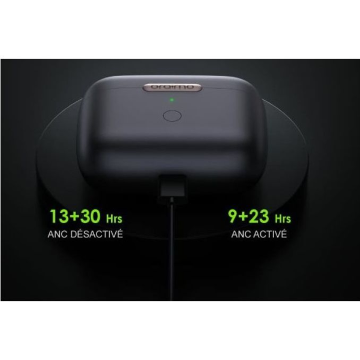 Oraimo Freepods PRO true Wireless Earbuds OEB-E108D Silver - Image 3