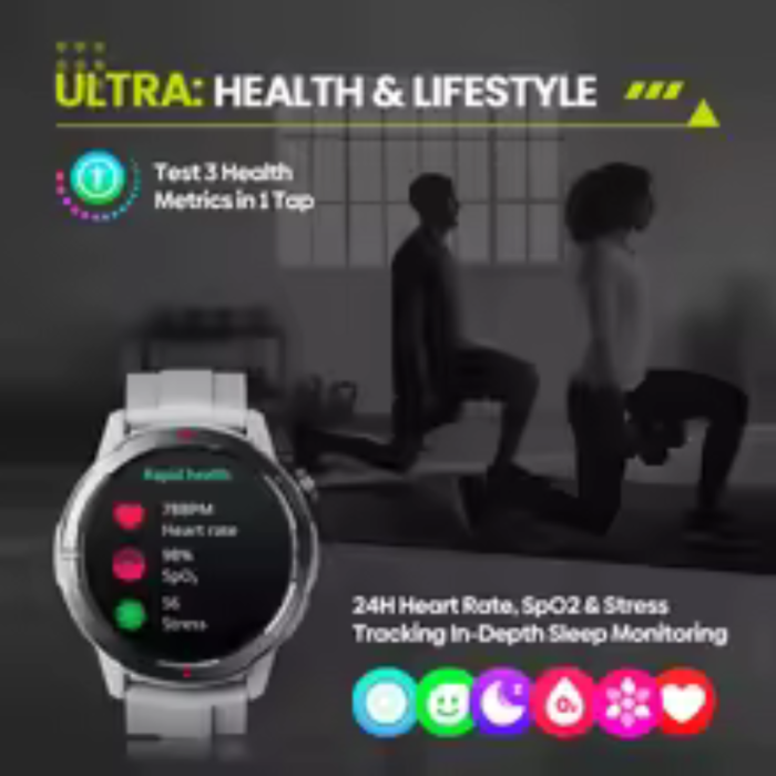Zeblaze Stratos 3 Ultra  Moon White - Image 4