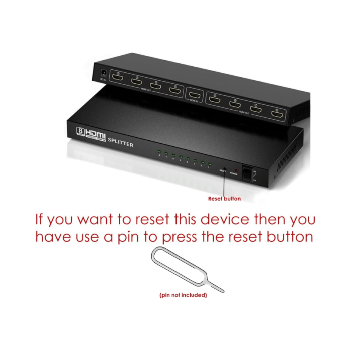 Lava 8-Port HDMI Splitter - Image 2