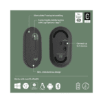 Logitech M350s Pebble2 White Bluetooth Mouse - Image 6