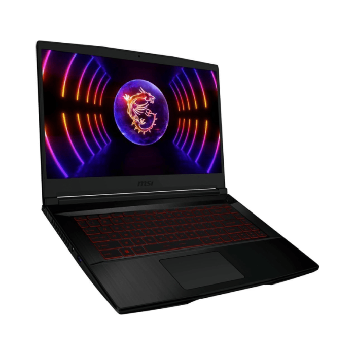 ⁦ام اس اي GF63 C15 12450H رام 8 1 تيرابايت SSD RTX 2050 4G 15.6 WIN11⁩ - الصورة ⁦2⁩