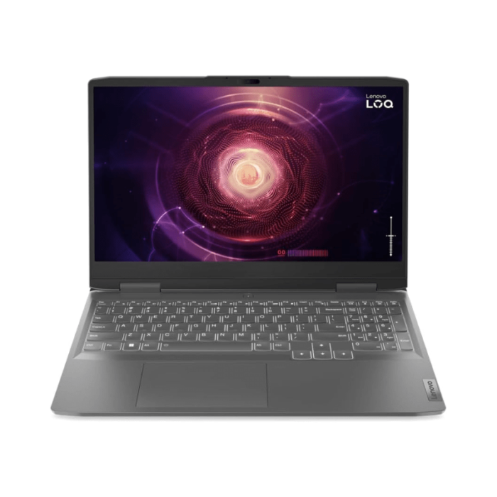 ⁦LENOVO LOQ 8PED CORE I7  13650HX  14 كور   16 جيجا DDR5 512SSD 6G RTX 4050  144 هرتز  15.6  عامين⁩ - الصورة ⁦1⁩