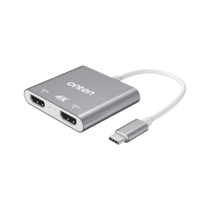 Onten Hub 2*1 TypeC To Dual HDTV  4K 60Hz Adapter  MST OTN 9175B