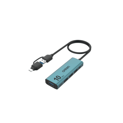 Onten HUB 5 2  موزع Type C أو USB 3.0 إلى 4 منافذ USB 3.0  10Gbps منفذ Type C OTN UCA611
