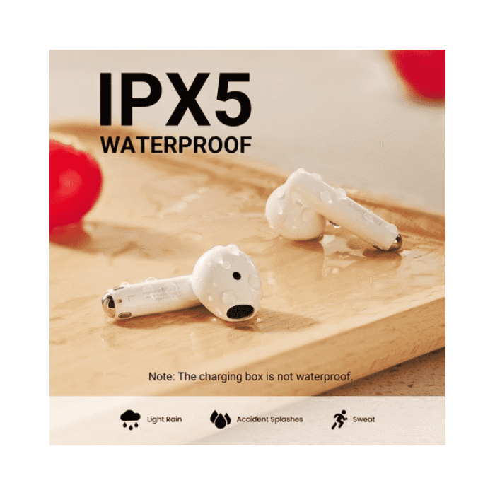 UGREEN WS201 HiTune H5 True Wireless Earbuds White - Image 4